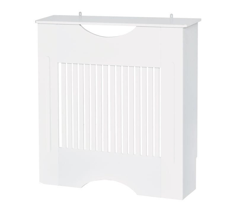 Cache-radiateur Design 78 X 19 X 82 Cm Blanc
