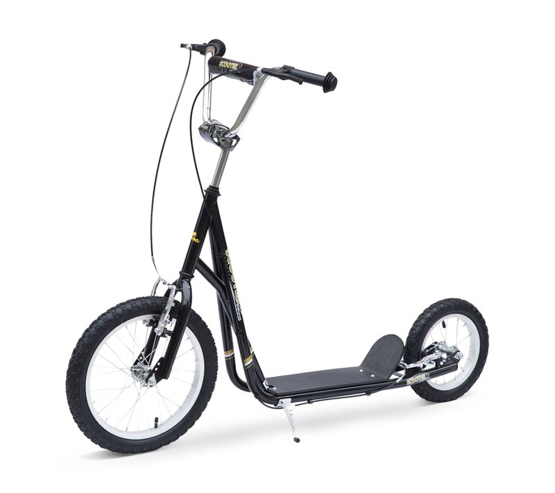 Trottinette Patinette Enfant Guidon Réglable Freins Béquille Acier