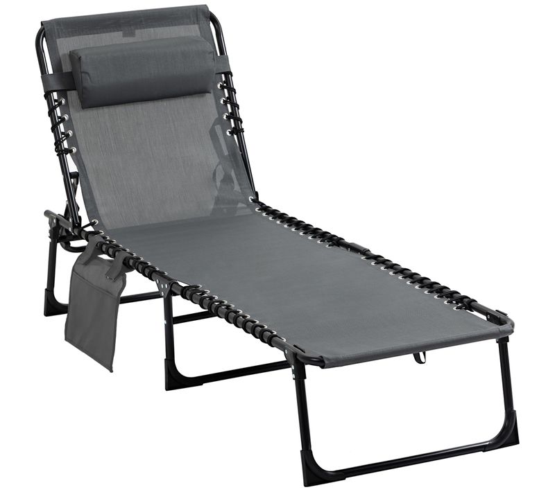 Transat Pliable Portable Dossier Réglable