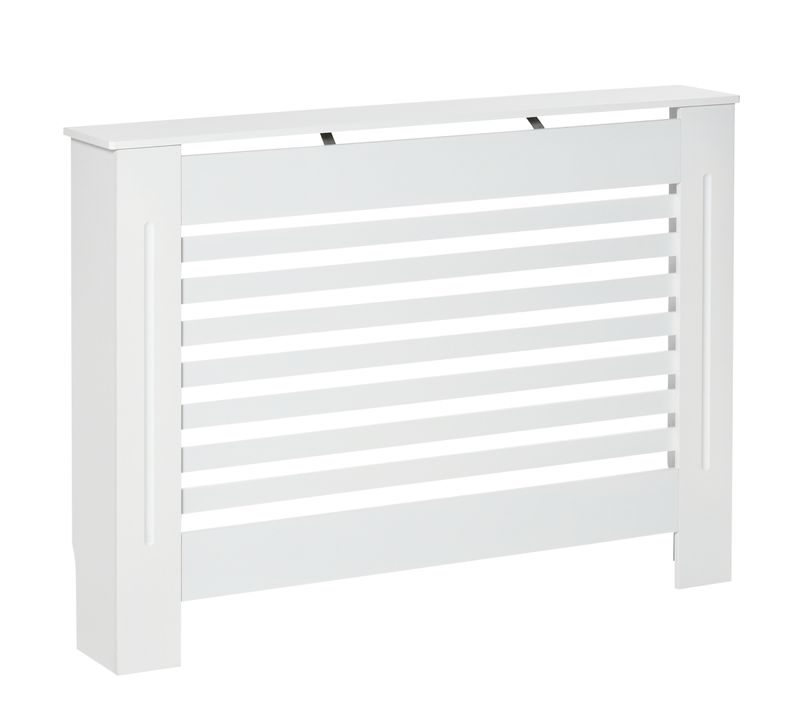 Cache-radiateur Design à Lattes Blanc