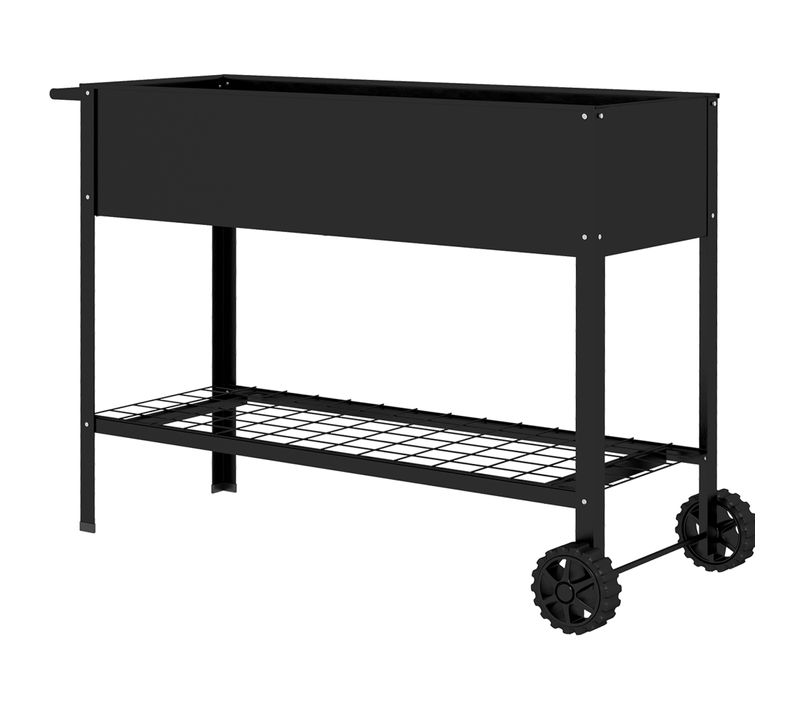 Jardinière Sur Pieds Potager étagère 2 Roues