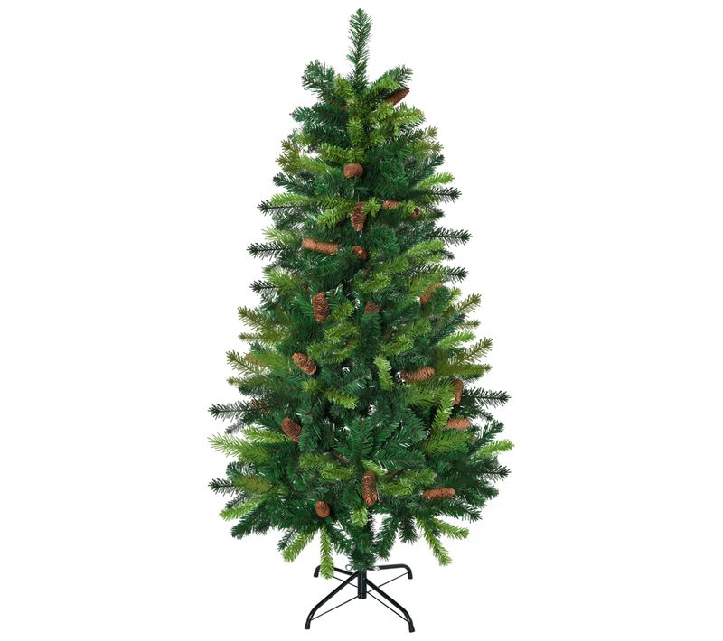 Sapin De Noël Artificiel Nordmann Aspect Réaliste Pommes De Pin