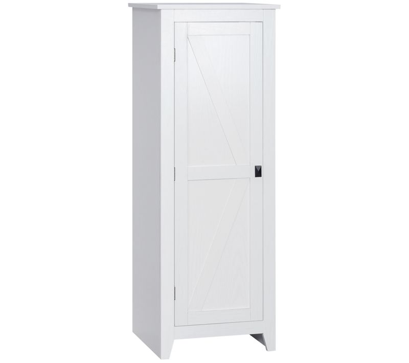 Armoire De Cuisine Style Campagne Chic Porte 3 Étagères