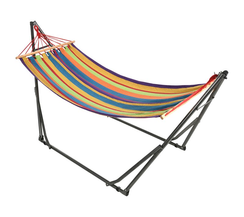 Hamac De Jardin Pliable Avec Support Acier
