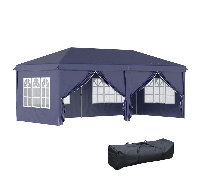 Tonnelle Barnum Pliant Dim. 5,85l X 2,95l X 2,7h M Sac Inclus