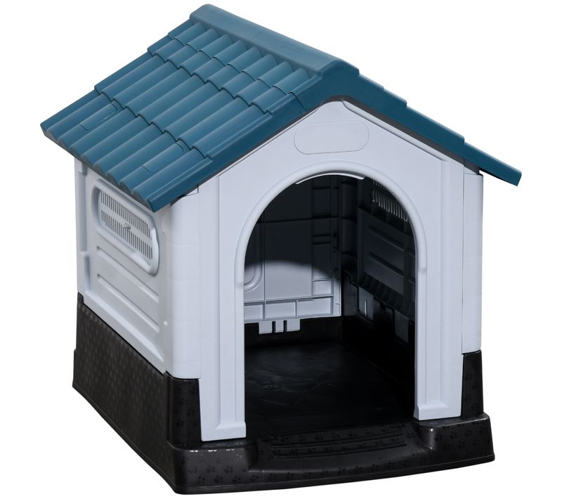 Niche Pour Chien Pp Bleu Blanc