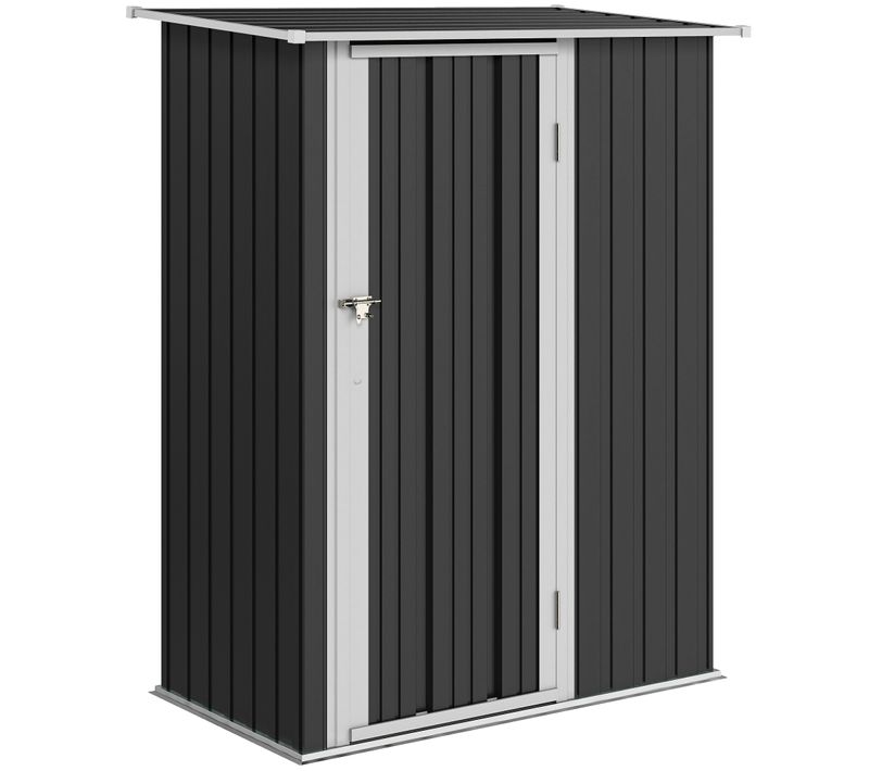 Abri De Jardin Porte Verrouillable Tôle D'acier