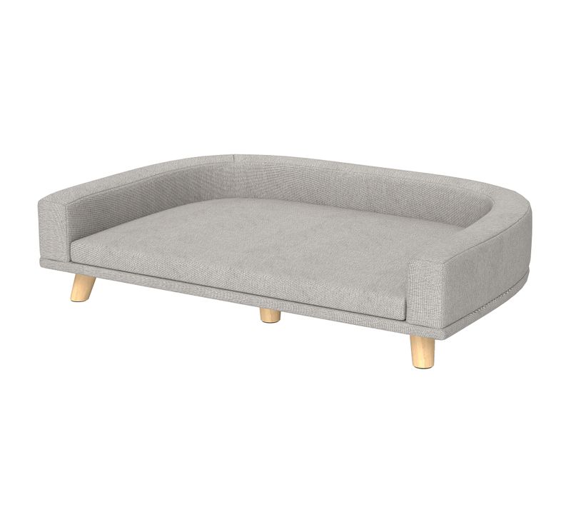 Lit Canapé Chien Chat Design Scandinave Déhoussable Tissu