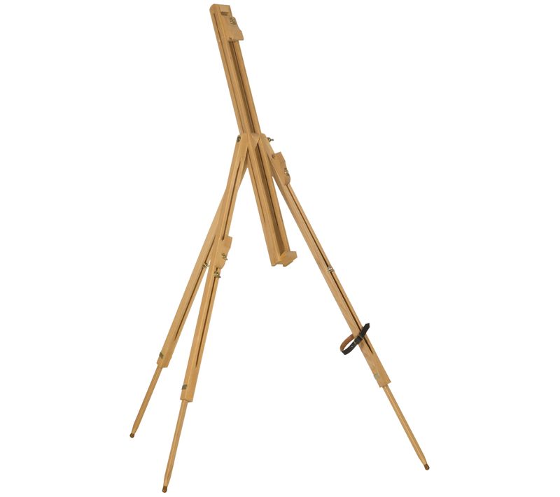 Chevalet D'artiste Pliable Sur Pied Hauteur Réglable Bois Hêtre