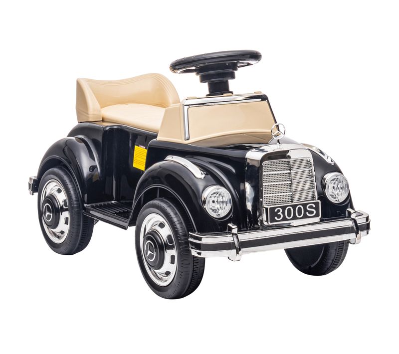 Porteur Enfant Voiture Licence Mercedes-benz 300s Coffre Butée Arrière