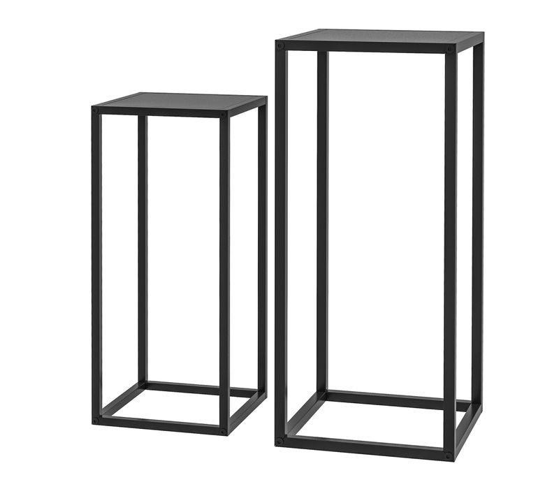 Lot De 2 étagères Portes Plantes