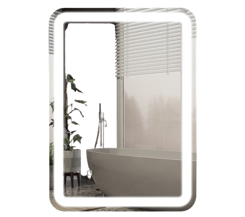 Miroir Lumineux LED 35w Antibué Réglable Interrupteur Tactile
