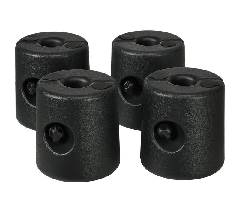 Lot De 4 Poids De Lestage Cylindrique Pour Tonnelle Hdpe