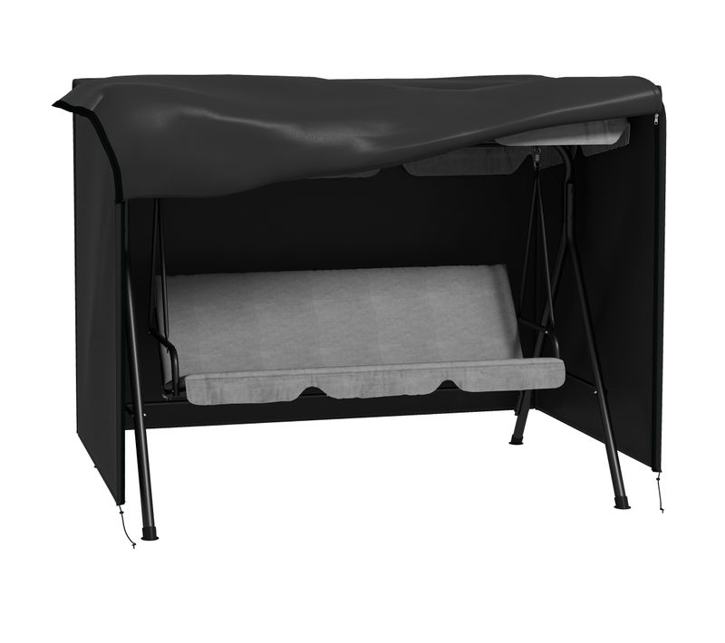 Housse De Protection étanche Balancelle De Jardin Polyester Pvc