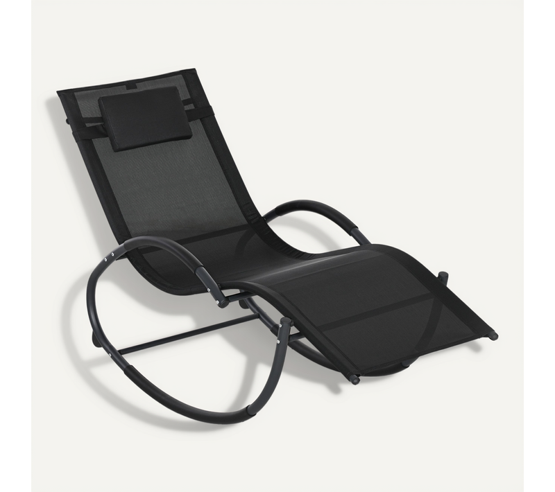 Chaise Longue à Bascule