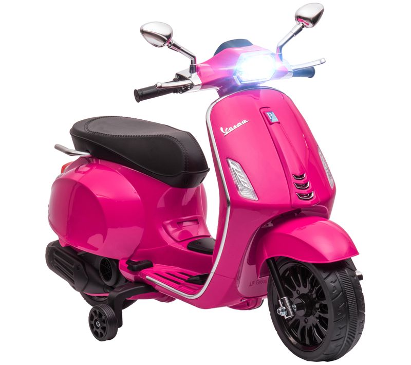 Scooter électrique Enfant Vespa 6v - Nombreux équipements