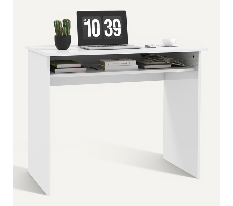 Bureau Multimédia Multi-rangement 1 étagère