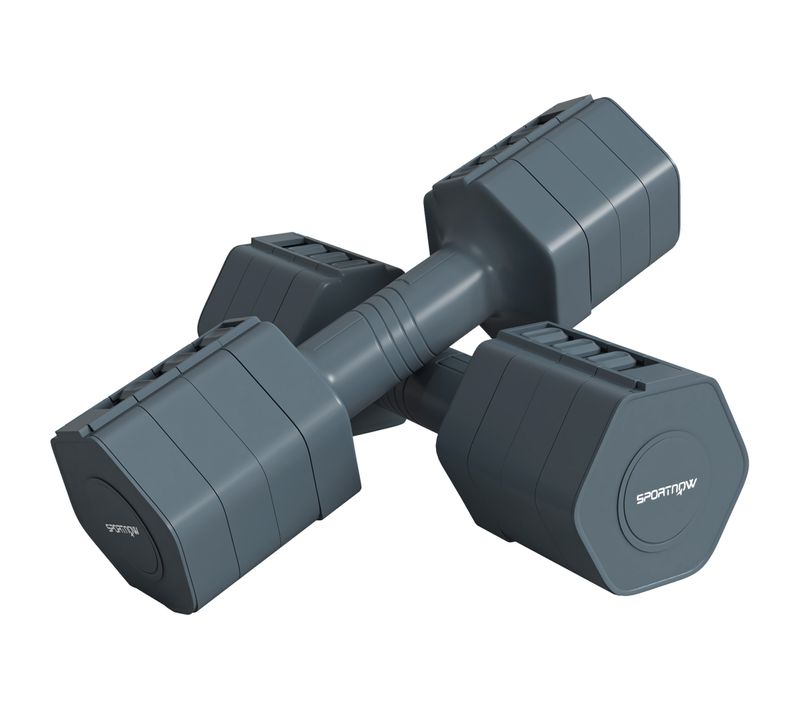 Ensemble 2 Haltères Courtes Total 2 X 2,5kg