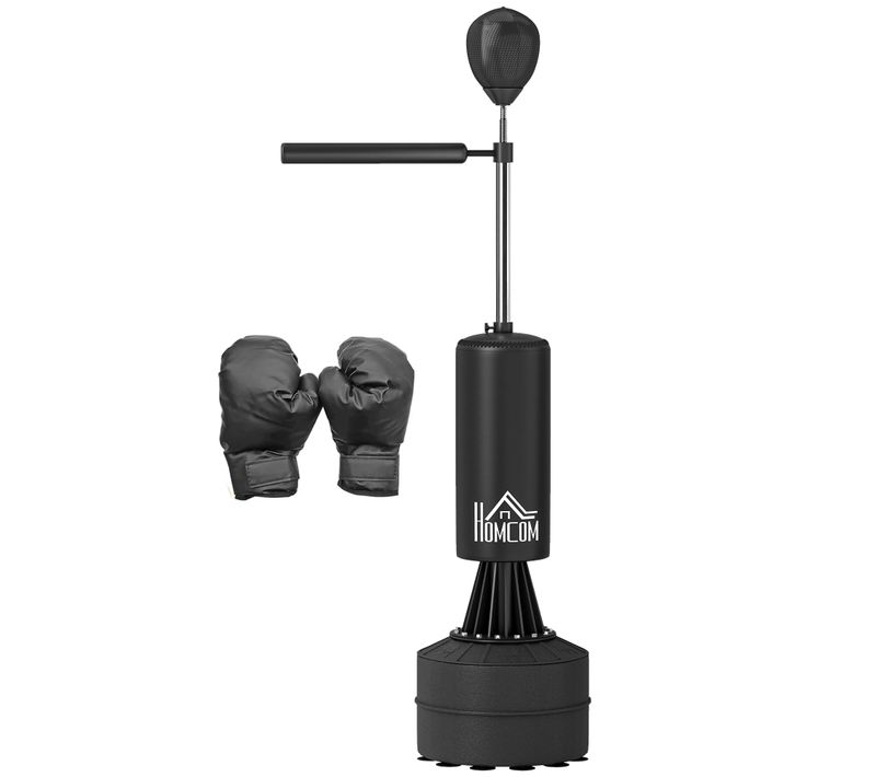 Sac De Frappe Boxe Autoportant Punching Ball Brunier 3 En 1