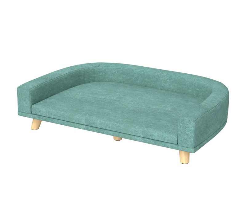 Lit Canapé Chien Chat Design Scandinave Déhoussable Tissu