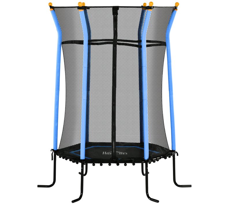 Trampoline Enfant Dia. 1,63 X 1,9h M Charge Max. 50 Kg Tout équipé