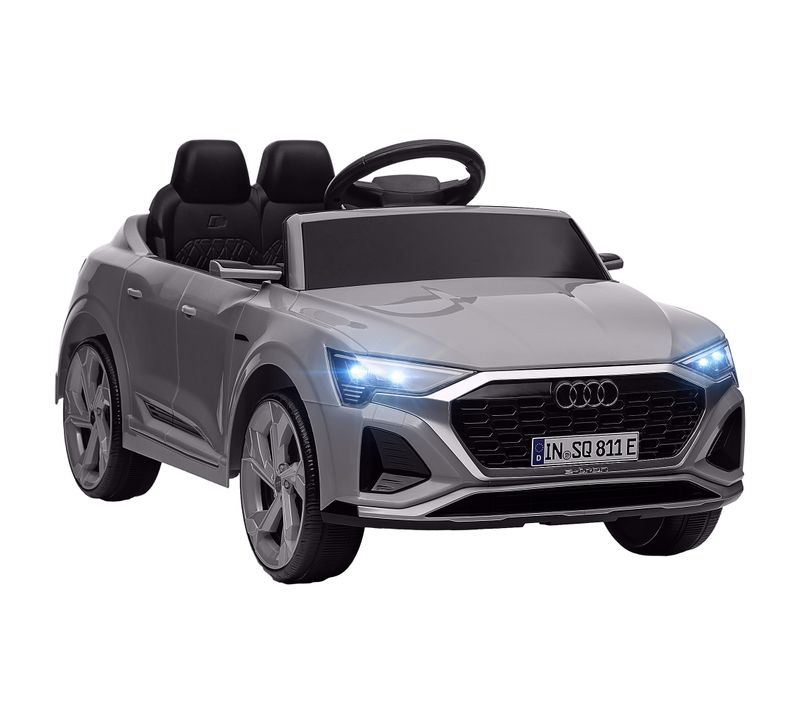 Voiture Électrique Enfant Audi Q8 Sportback E-tron Télécommande Gris