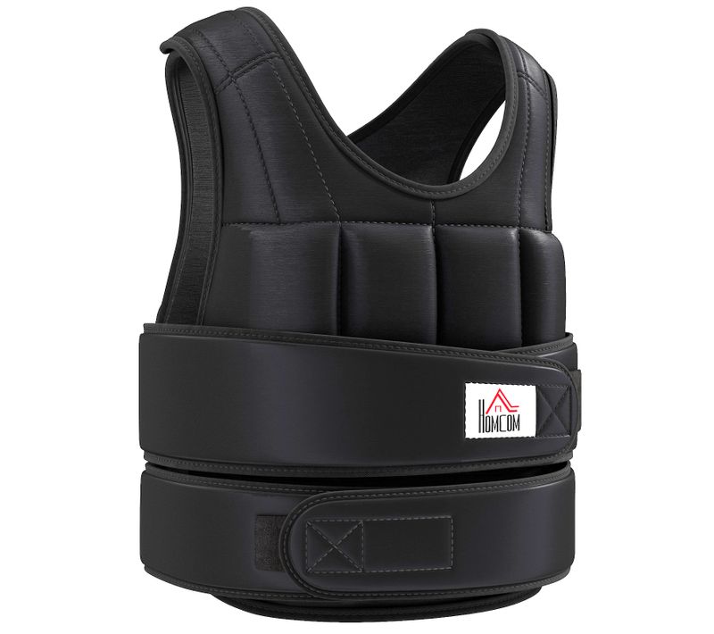 Gilet Lesté Réglable 10 Kg Max. Oxford Noir