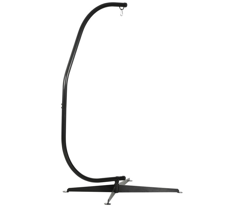 Support Pour Fauteuil Suspendu - Max. 120 Kg - Métal Noir