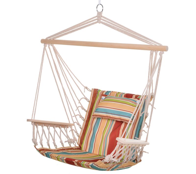 Chaise Suspendue Hamac De Voyage Multicolore