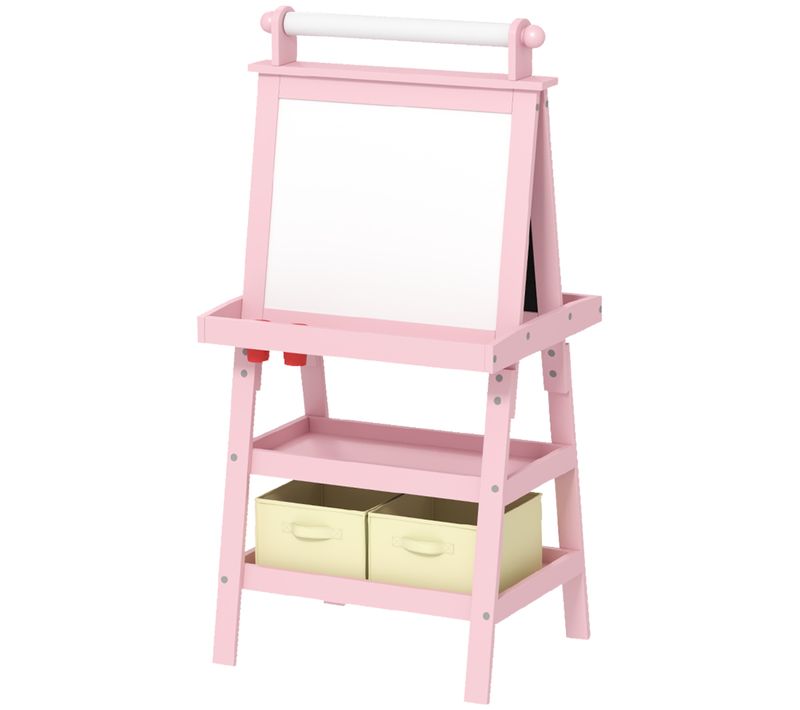 Tableau Chevalet Enfant 3 En 1 Avec Tableau Blanc Magnétique