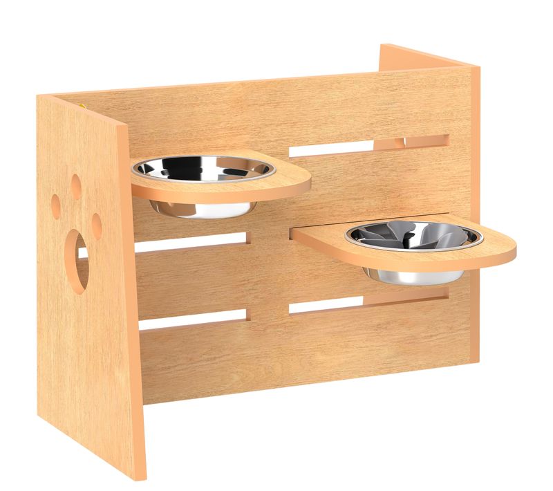 Porte-gamelles Modulable Réglable Écuelles Incluses