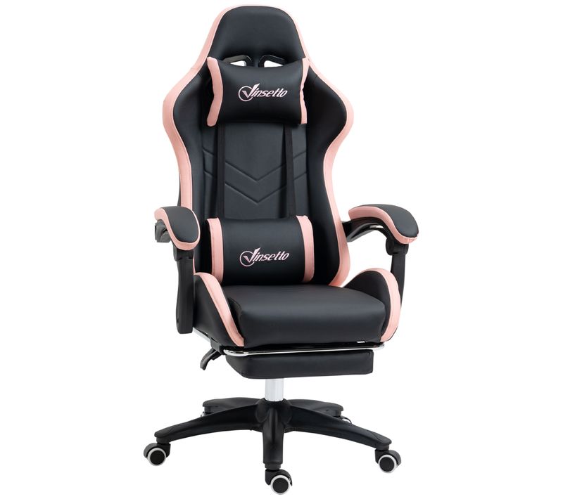 Chaise Gaming - Chaise De Bureau Gamer Inclinable Repose-pieds Rétractable