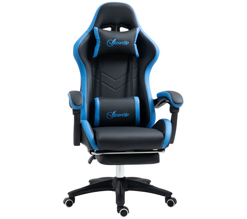 Chaise Gaming - Chaise De Bureau Gamer Inclinable Repose-pieds Rétractable