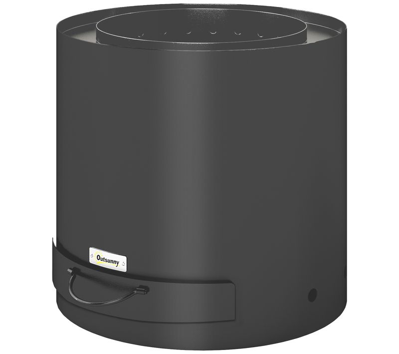 Brasero Extérieur Ø45 Cm Design Avec Bac à Cendres Et Tisonnier