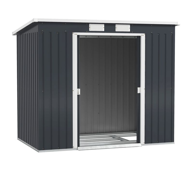 Abri De Jardin 2 Portes Avec Fondation