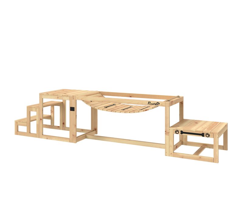 Passerelle Agility Chiens Bois De Sapin Pré-huilé