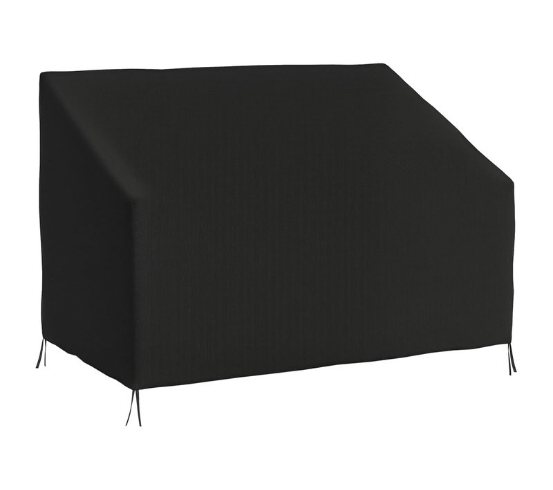 Housse Mobilier De Jardin 140l X 84l X 56/94h Cm Oxford Haute Densité 600d