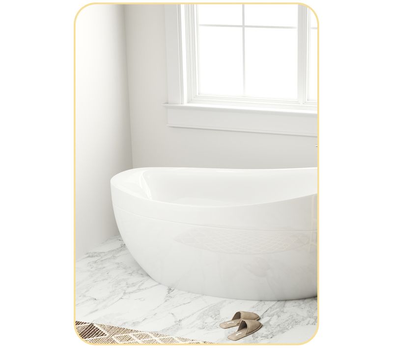 Miroir Mural Rectangulaire 50 X 70 Cm Cadre Alliage Aluminium Doré