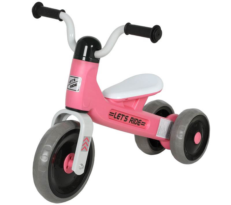 Draisienne 3 Roues Enfant 12-36 Mois Pneu Eva Silencieux Grande Selle