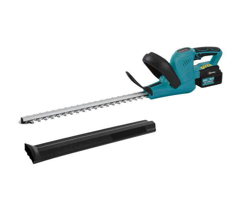 Taille-haies Sans Fil 18v 2 Batteries 3 Ah Lame 51 Cm - Kit Complet Bleu