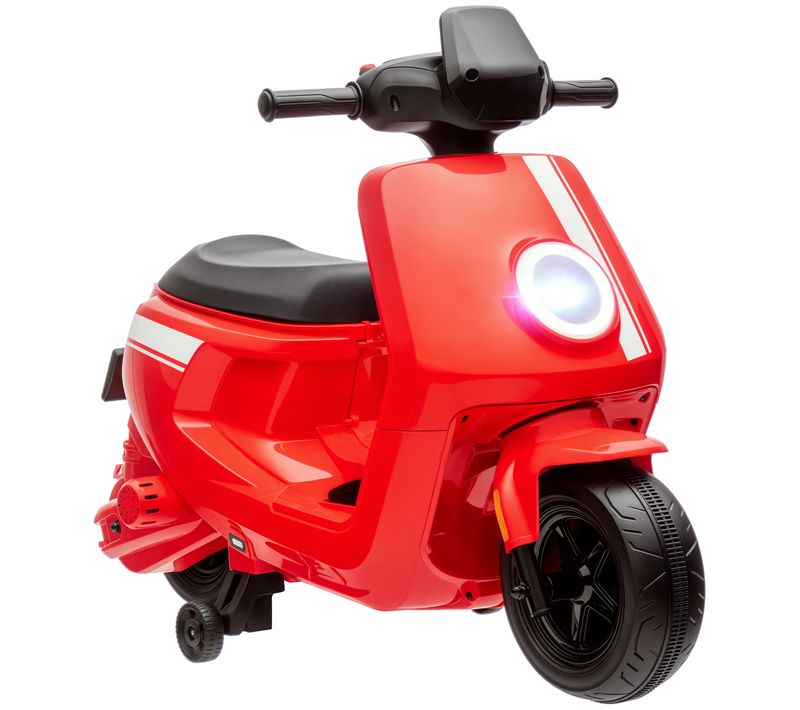 Scooter Électrique Enfant 6v 25w 3 Km/h Max. Effets Sonores Lumineux