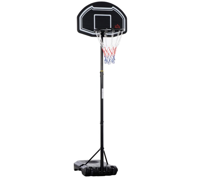 Panier De Basketball Sur Pied Réglable H.197-254 Cm Lestage Roulettes