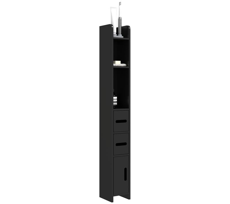 Colonne Salle De Bain H. 120 Cm - Multi-rangement