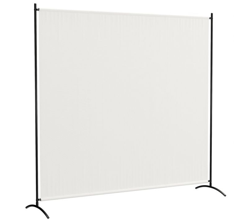 Brise-vue Paravent De Jardin 180 X 50 X 180 Cm Métal Polyester