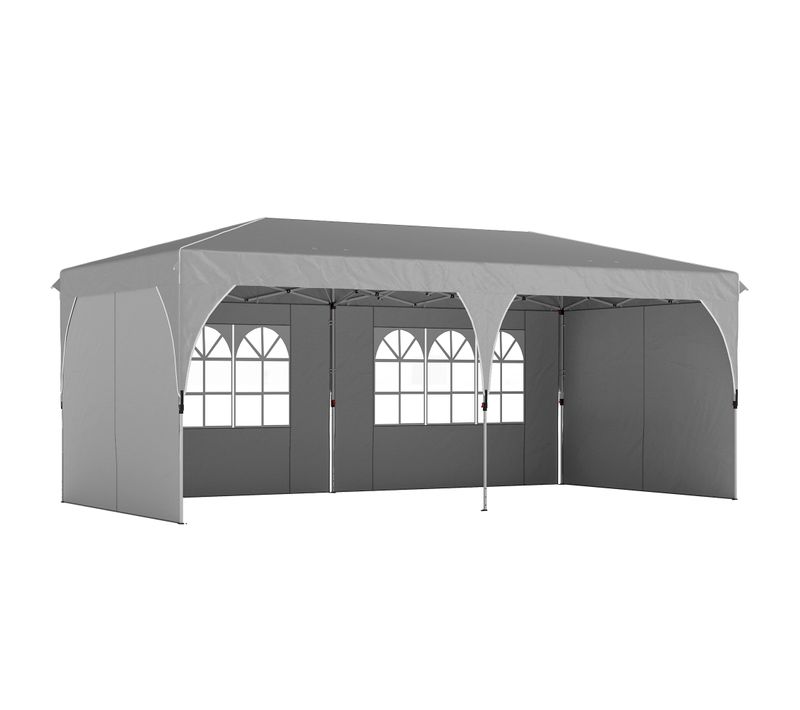 Tonnelle Barnum Pliable 3x6m Parois Amovibles Lestage Inclus