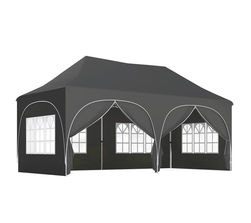 Tonnelle Barnum Pliable 3x6m Parois Amovibles Lestage Inclus