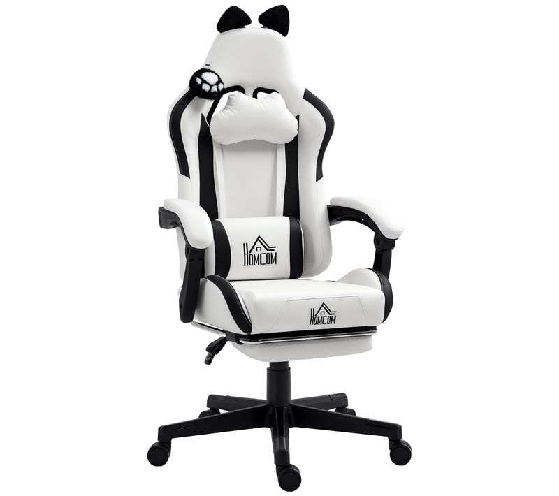 Chaise Gaming Design Oreilles Et Patte De Chat