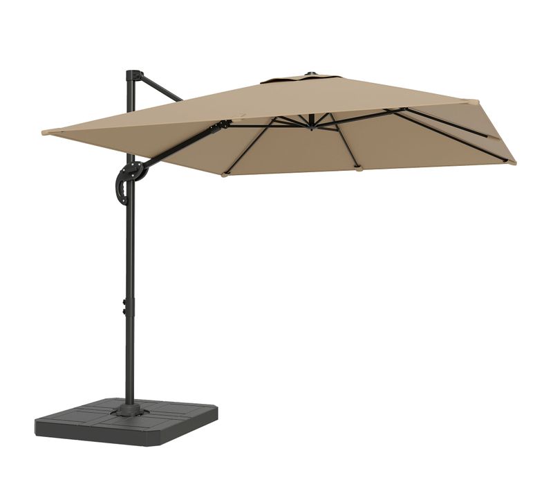 Parasol Déporté Inclinable Rotatif