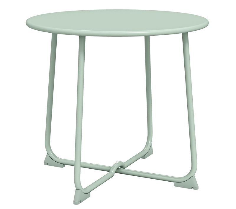 Table Basse De Jardin Compacte Métal