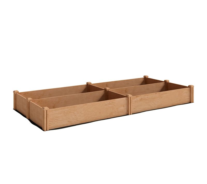 Carré Potager Bois 4 Compartiments